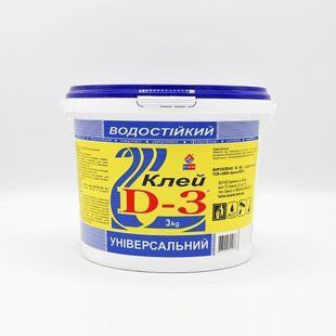 Клей універсальний D3 Ircom 3 кг i00900117 фото