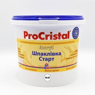Шпаклівка стартова ProCristal Start Acryl IR-20 15 кг i00200309 фото