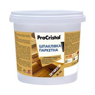 Шпаклівка паркетна ProCristal IR-33 Бук 1,5 кг i00200296 фото